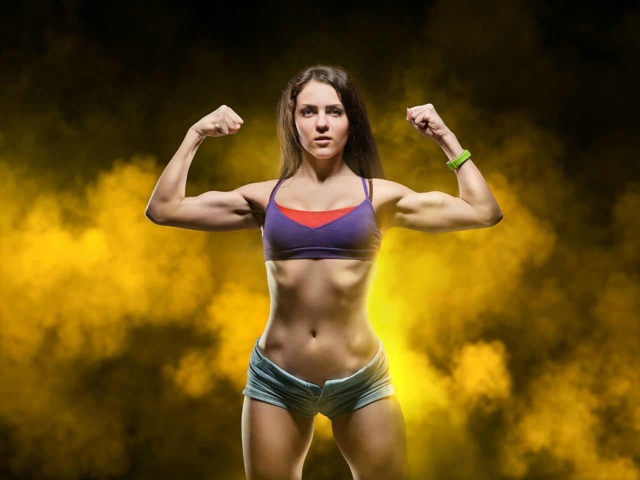 Athletic girls in Portland